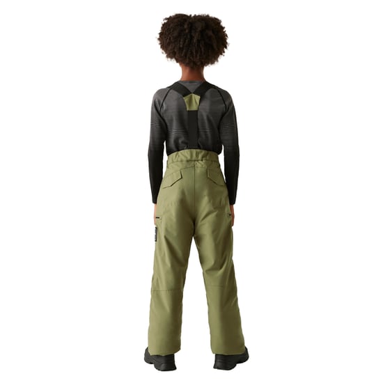 Dare 2B - "Pow II" Skihosen für Kinder, Wasserfest, Used-Look (Martini Olive) - Image 2