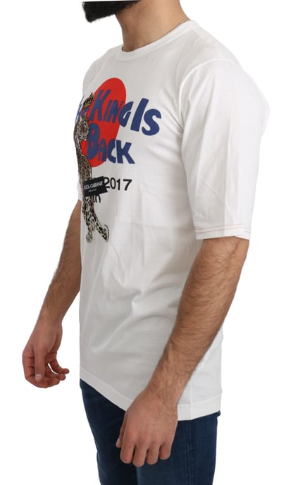 Leopardenmuster T-Shirt Der König ist zurück - Image 2
