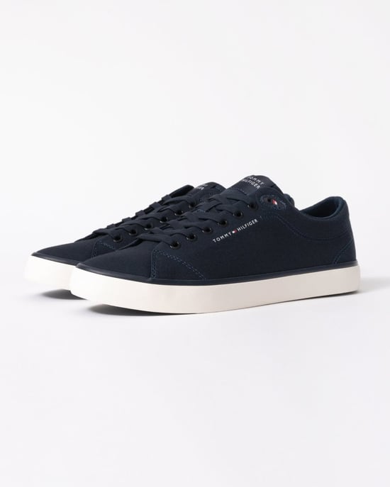 Tommy Hilfiger Hi Vulc Low Canvas Blau - Image 1