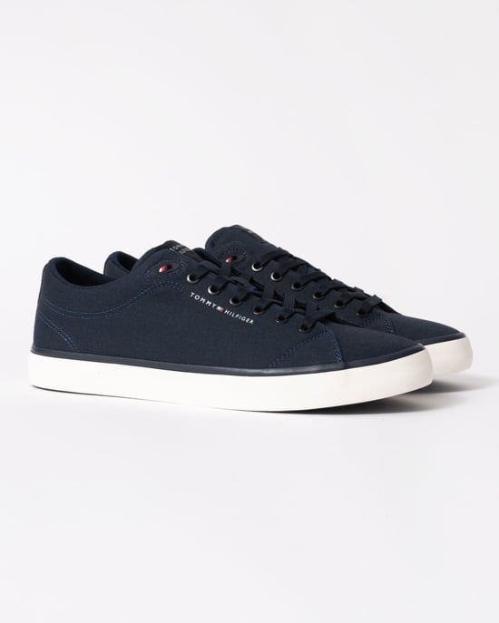 Tommy Hilfiger Hi Vulc Low Canvas Blau - Image 3