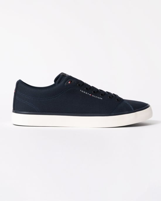 Tommy Hilfiger Hi Vulc Low Canvas Blau - Image 4