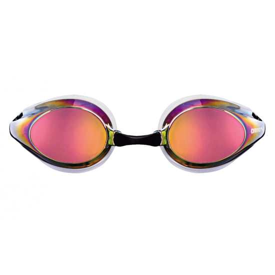 Arena - "Tracks" Schwimmbrille Spiegel für Herren/Damen Unisex (Weiß/Kupfer/Schwarz) - Image 2