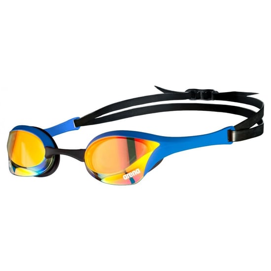 Arena - "Cobra" Schwimmbrille Spiegel (Gelb/Kupfer/Blau) - Image 1