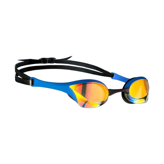 Arena - "Cobra" Schwimmbrille Spiegel (Gelb/Kupfer/Blau) - Image 2