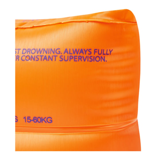 Speedo - Kinder Schwimmflügel "Rollup" (Leuchtend Orange/Blau) - Image 3