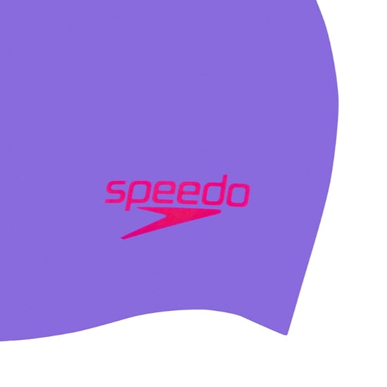 Speedo - Bademütze für Kinder (Violett/Rot) - Image 4