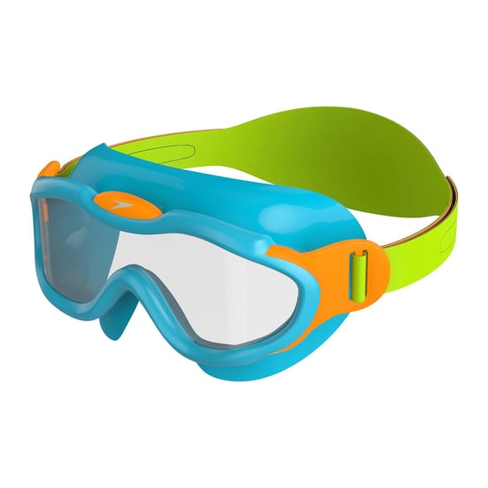 Speedo - "Sea Squad" Schwimmbrille für Kinder (Blau/Grün) - Image 1