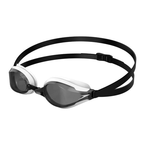 Speedo - "Fastskin Speedsocket 2" Schwimmbrille für Herren/Damen Unisex (Schwarz/Weiß/Rauch-Grau) - Image 1