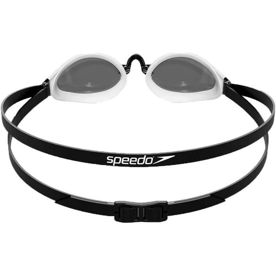 Speedo - "Fastskin Speedsocket 2" Schwimmbrille für Herren/Damen Unisex (Schwarz/Weiß/Rauch-Grau) - Image 2