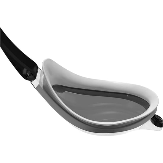 Speedo - "Fastskin Speedsocket 2" Schwimmbrille für Herren/Damen Unisex (Schwarz/Weiß/Rauch-Grau) - Image 4