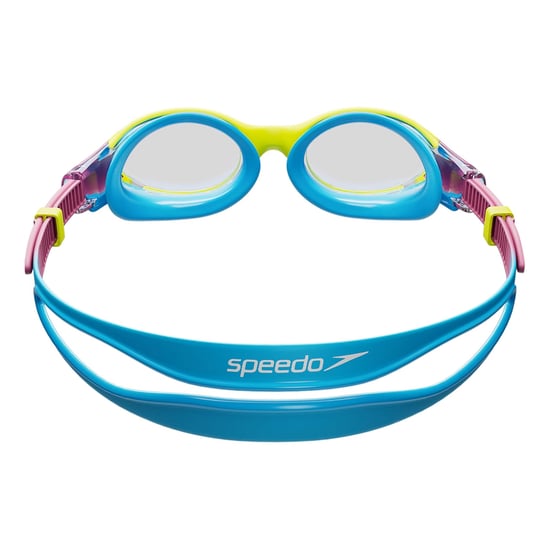 Speedo - "2.0" Passt sich dem Gesicht an Schwimmbrille 2024 für Kinder (Gelb/Pink) - Image 2