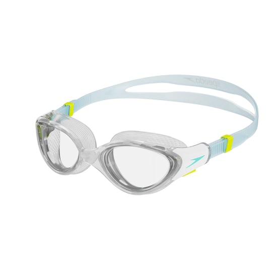 Speedo - "Biofuse 2.0" Schwimmbrille 2024 für Damen (Transparent/Blau) - Image 1