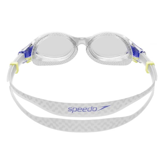 Speedo - "2.0" Passt sich dem Gesicht an Schwimmbrille 2024 für Kinder (Transparent/Blau) - Image 2