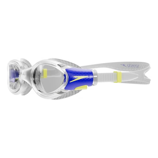 Speedo - "2.0" Passt sich dem Gesicht an Schwimmbrille 2024 für Kinder (Transparent/Blau) - Image 3