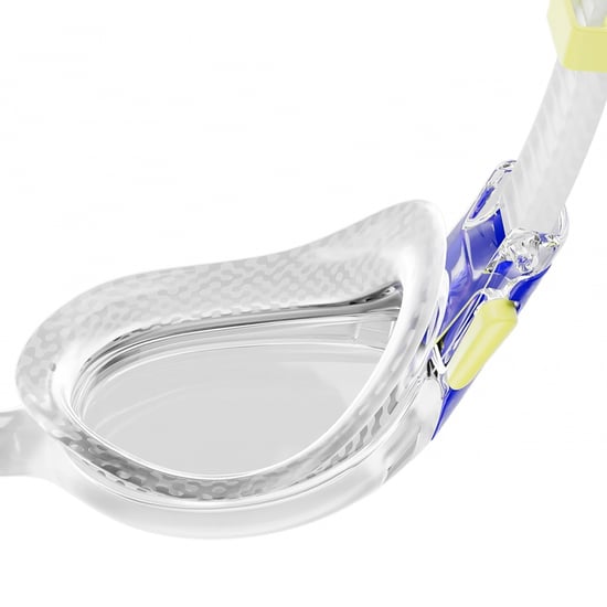 Speedo - "2.0" Passt sich dem Gesicht an Schwimmbrille 2024 für Kinder (Transparent/Blau) - Image 4