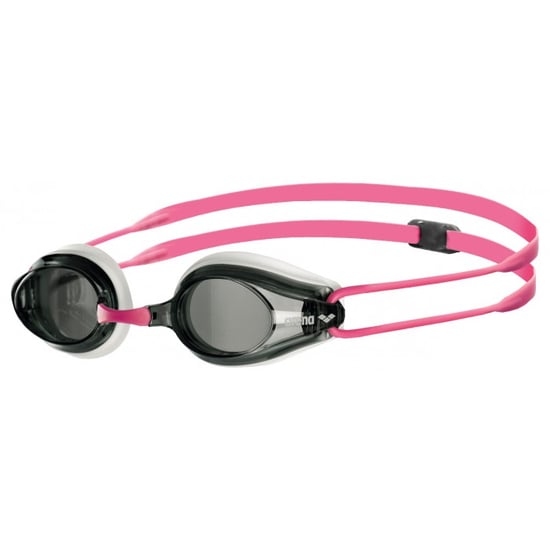 Arena - "Tracks" Schwimmbrille für Herren/Damen Unisex (Weiß/Rauch-Grau/Fuchsie) - Image 2