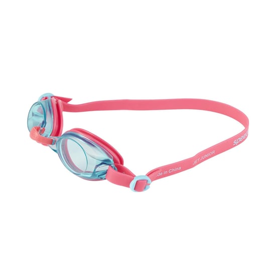 Speedo - "Jet" Schwimmbrille für Kinder (Ekstatisches Rosa/Aquatic-Blau) - Image 2