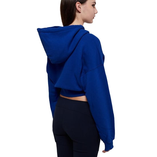 Off-White - "Embr" Kapuzenpullover für Damen, kurz geschnitten (Blau) - Image 2