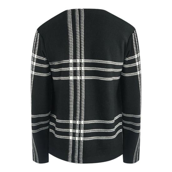 Fred Perry - Pullover für Herren/Damen Unisex (Schwarz/Weiß) - Image 2