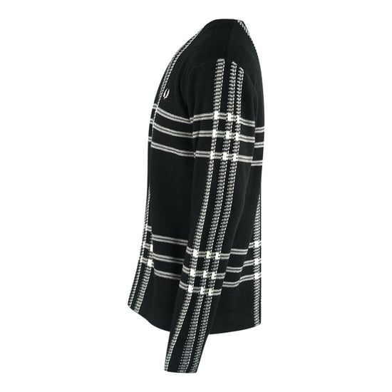 Fred Perry - Pullover für Herren/Damen Unisex (Schwarz/Weiß) - Image 3