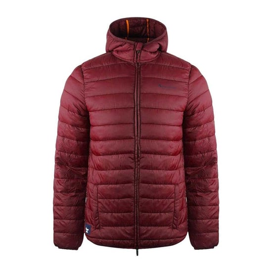 Aquascutum - "Bordeaux" Kapuzenjacke für Herren, Logo (Rot) - Image 1