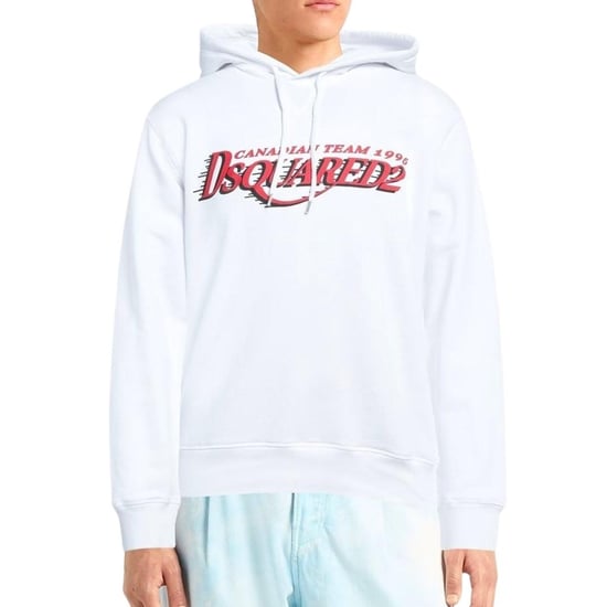 DSquared2 - "Canadian Team" Kapuzenpullover für Herren, "Cool Fit" (Weiß) - Image 4