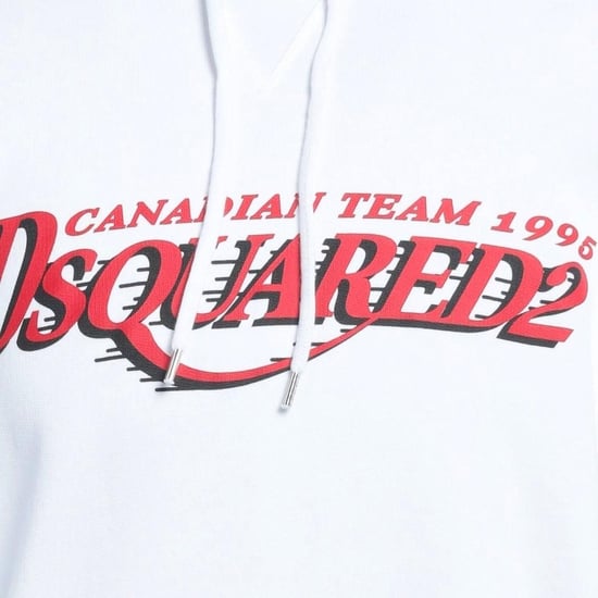 DSquared2 - "Canadian Team" Kapuzenpullover für Herren, "Cool Fit" (Weiß) - Image 5