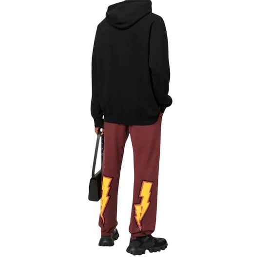 Off White - "Thunder Stable" Jogginghosen für Herren/Damen Unisex (Burgunderrot) - Image 2