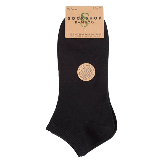 3er-Pack Herren Einfarbige Bambus Sneaker Socken - Weiche Atmungsaktive Alltagsbequemlichkeit - Image 2