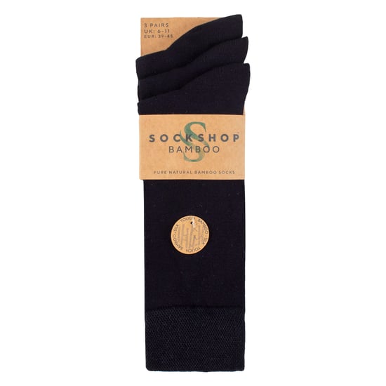 3er-Pack Herren Baumwoll-Socken in uni und gemustert - Weicher, atmungsaktiver Komfort für jeden Tag - Image 2