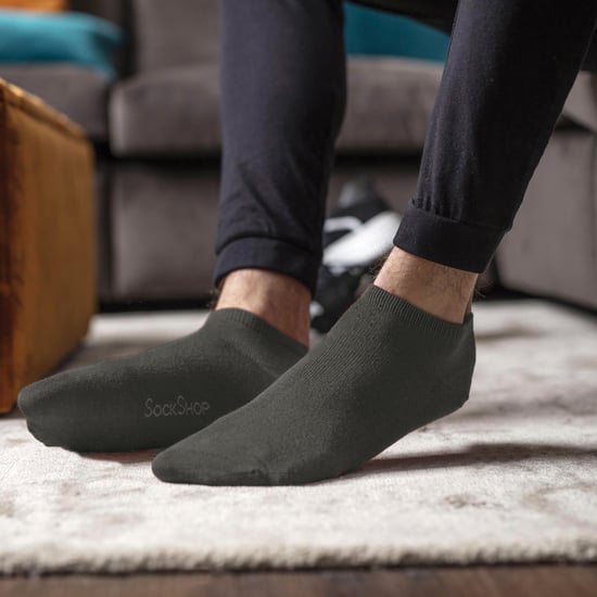 Sock Shop 3er-Pack Herren Sneaker-Liner-Socken aus Bambus, weich und atmungsaktiv - Mehrfarbig - Image 3