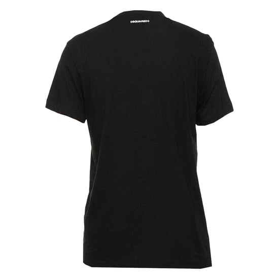 DSquared2 - T-Shirt für Herren/Damen Unisex, Logo, eng geschnitten (Schwarz) - Image 2