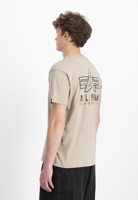 Camo Logo Puff Print Backprint T-Shirt - Image 3