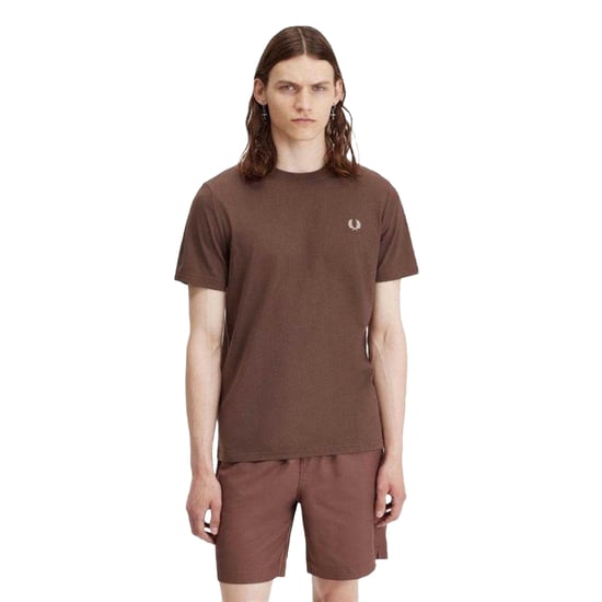 Fred Perry - T-Shirt für Herren (Weinrot) - Image 3