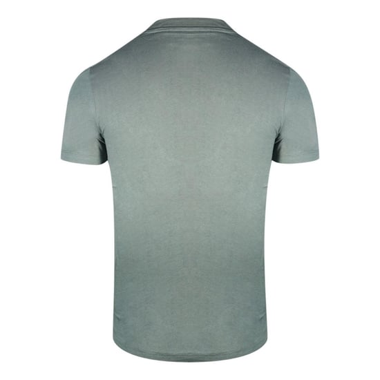 Emporio Armani - T-Shirt für Herren/Damen Unisex, V-Ausschnitt (Dunkelgrau) - Image 2