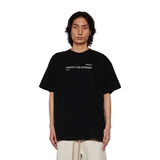Off White - "Exactly The Opposite" T-Shirt für Herren (Schwarz) - Image 4