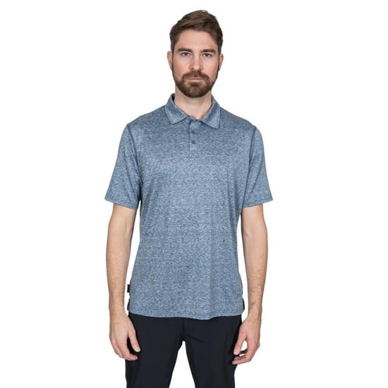 Trespass Herren Monocle Quick Dry Polo-Top (Marineblau) - Image 3