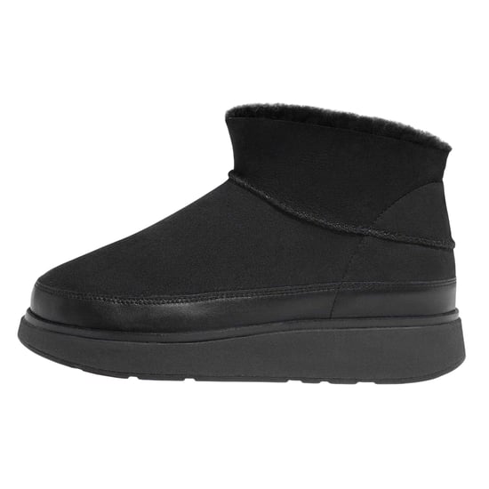 Fit Flop - "Gen-FF Ultra Mini" Doubleface Stiefeletten für Damen, Lammfell (Schwarz) - Image 2