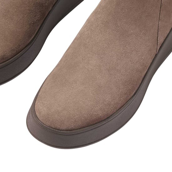 Fit Flop - "F-Mode" Stiefeletten für Damen, Wildleder, flach geformter Absatz (Grau) - Image 5
