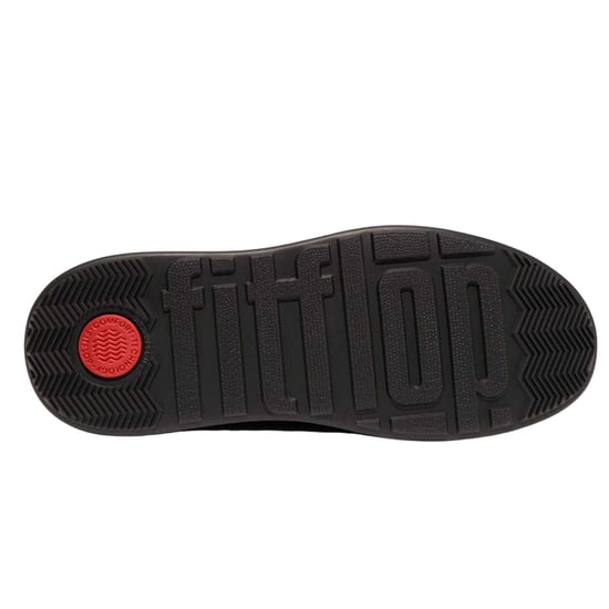 Fit Flop - "F-Mode" Stiefeletten für Damen, Wildleder, flach geformter Absatz (Braun) - Image 3