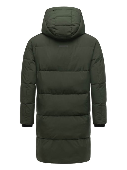 Stone Harbour Herren Steppmantel Hadrieen mit Fleecefutter & Kapuze - Image 4