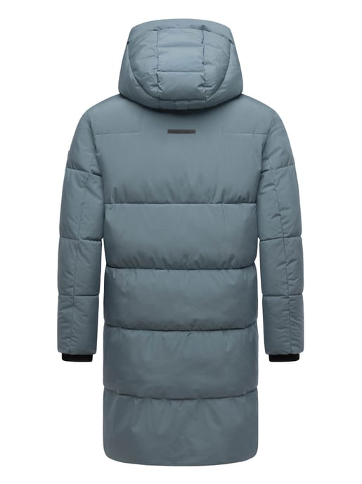 Stone Harbour Herren Steppmantel Hadrieen mit Fleecefutter & Kapuze - Image 4