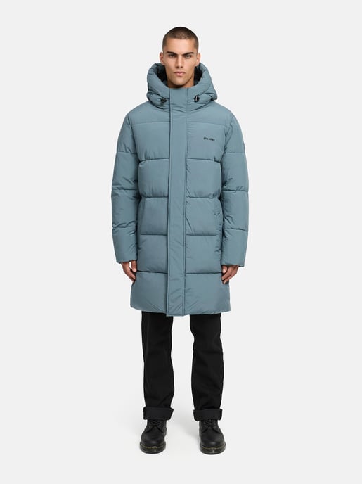 Stone Harbour Herren Steppmantel Hadrieen mit Fleecefutter & Kapuze - Image 6
