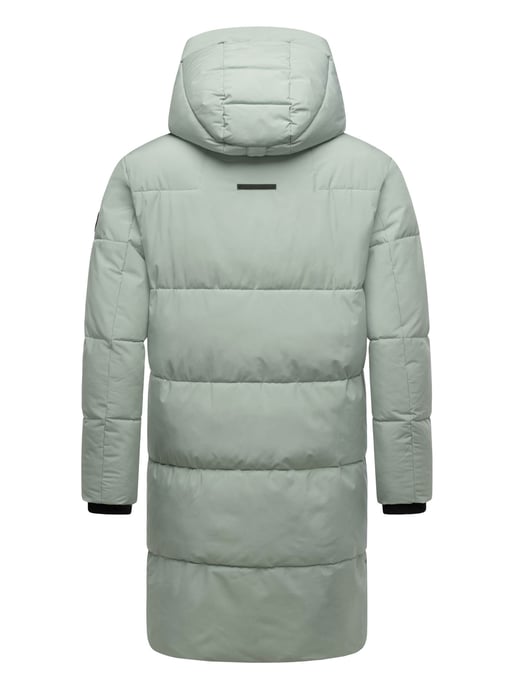 Stone Harbour Herren Steppmantel Hadrieen mit Fleecefutter & Kapuze - Image 4