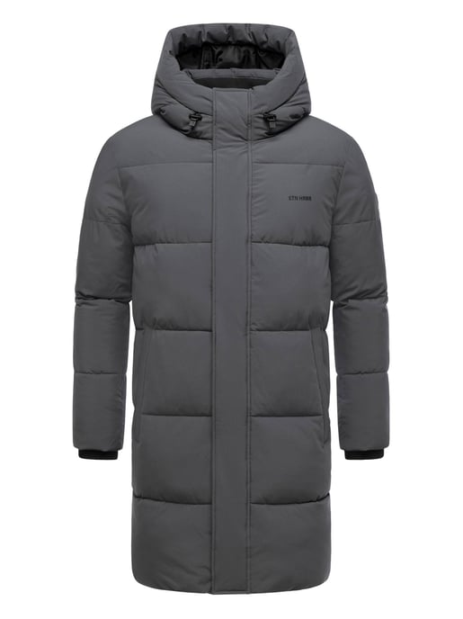 Stone Harbour Herren Steppmantel Hadrieen mit Fleecefutter & Kapuze - Image 2