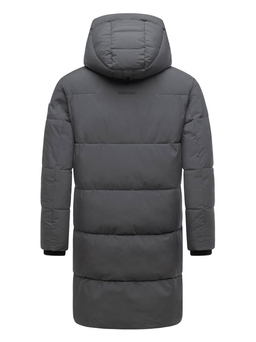 Stone Harbour Herren Steppmantel Hadrieen mit Fleecefutter & Kapuze - Image 4
