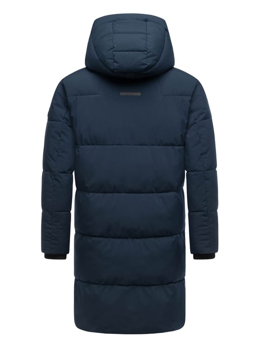 Stone Harbour Herren Steppmantel Hadrieen mit Fleecefutter & Kapuze - Image 4