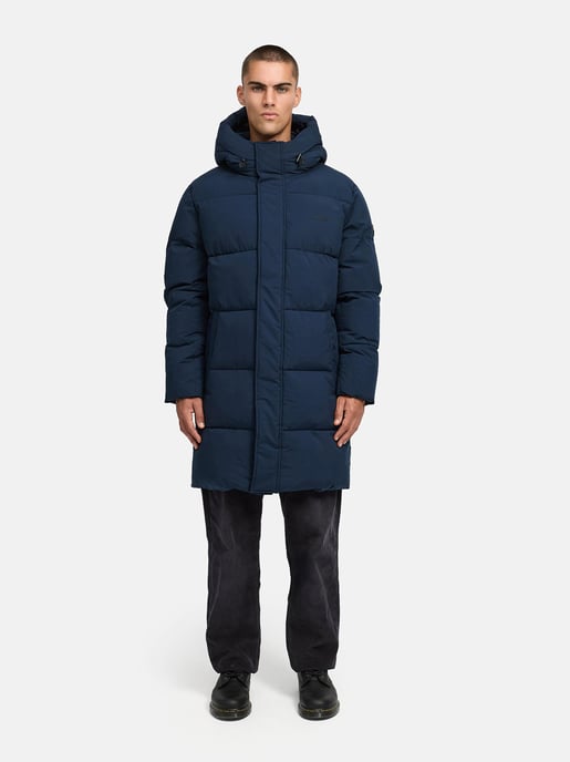 Stone Harbour Herren Steppmantel Hadrieen mit Fleecefutter & Kapuze - Image 6