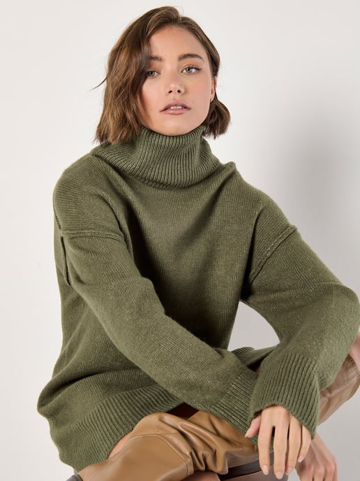 Apricot Pullover-Minikleid mit offener Naht - Image 3