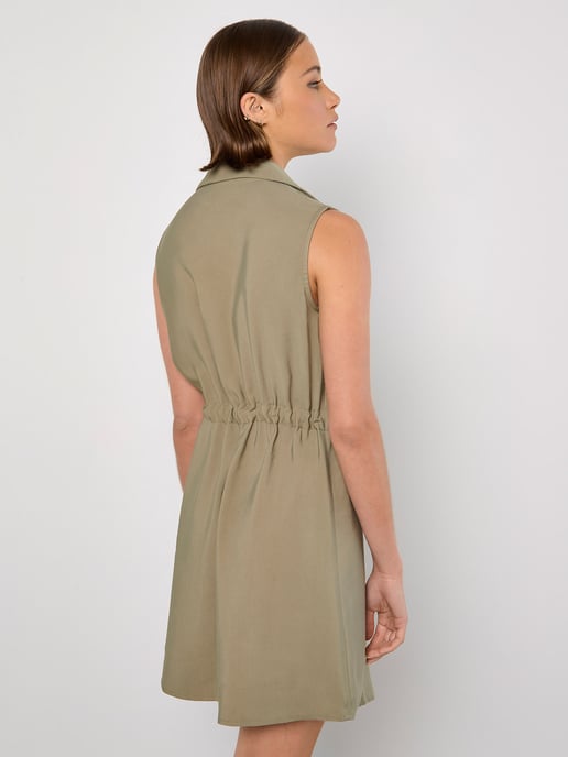 Apricot Utility Shirt Minikleid - Image 4